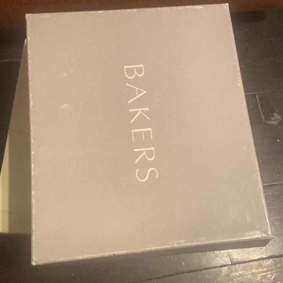 Bakers - Rayne Black & silver suede platform sandals - Picture 8 of 9